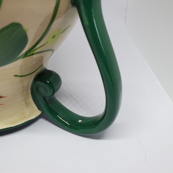 Discontinued Paula Deen "Home For The Holidays" Pitcher. 80 oz, Hand-painted - Picture 12 of 14